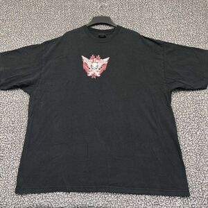 Vintage Zeep Imperial Sand Dunes Shirt Men XXL Black Short Sleeve Cotton 2XL